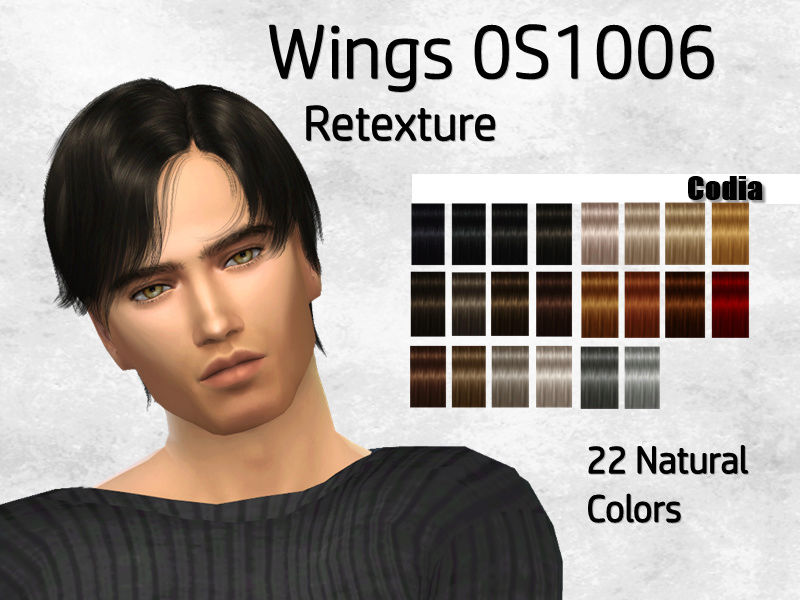 Wings Hair OS1006 Retexture 118