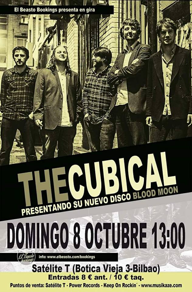 THE CUBICAL en gira . Septiembre / Octubre 2017 - Página 2 Cartel16