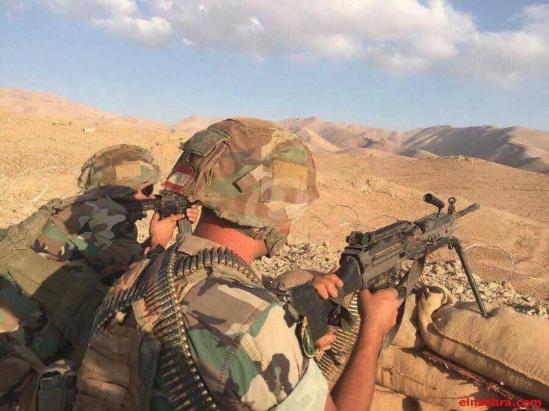 صور من معارك فوج المجوقل في الجيش اللبناني ضد داعش في جرود راس بعلبك والقاع 20882110