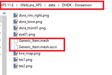 Conversión de archivos en XNALARA Xnapar14