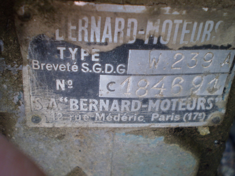 07B - Comment dater son  BERNARD-MOTEURS ? de 1948 à 1978. - Page 2 Img_4310