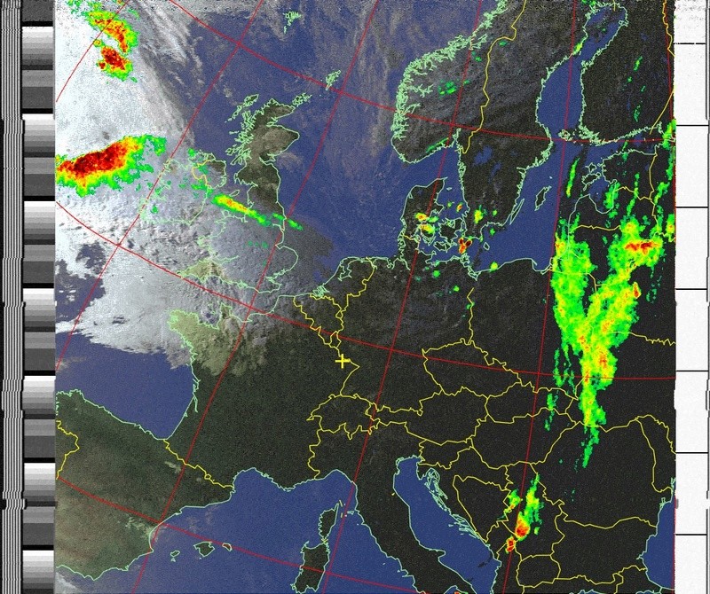 Réception Noaa-18 ( Vidéo )  Noaa_122