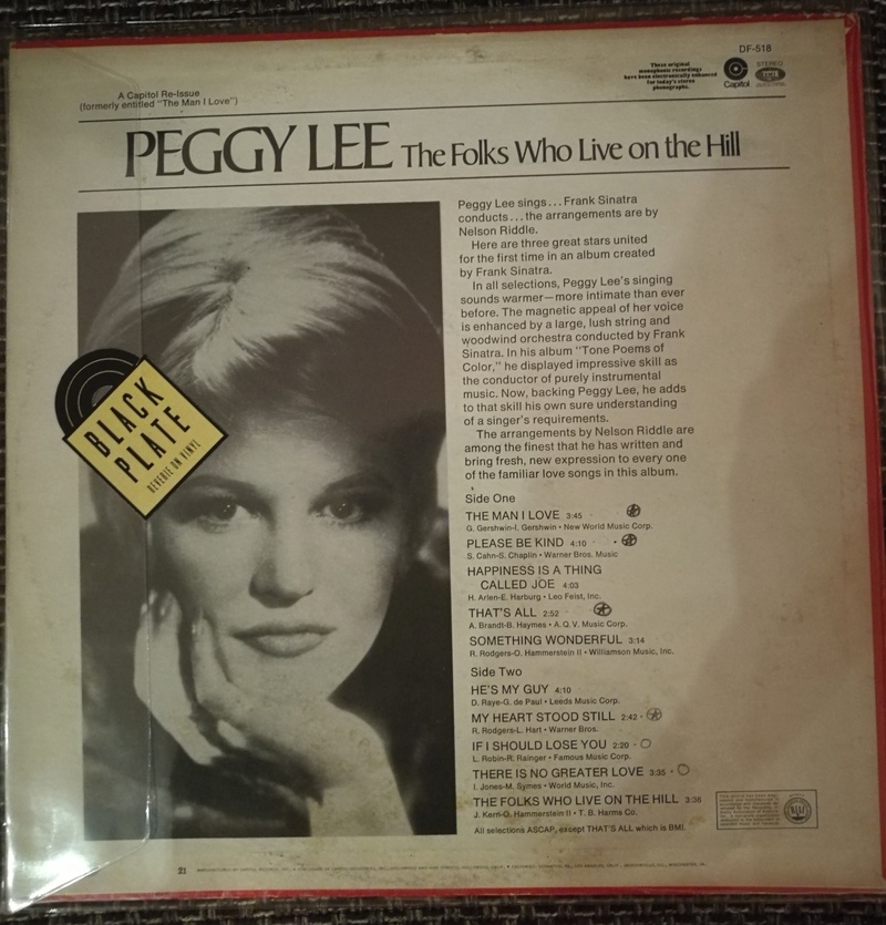 Peggy Lee LP Vinyls  Img_2022