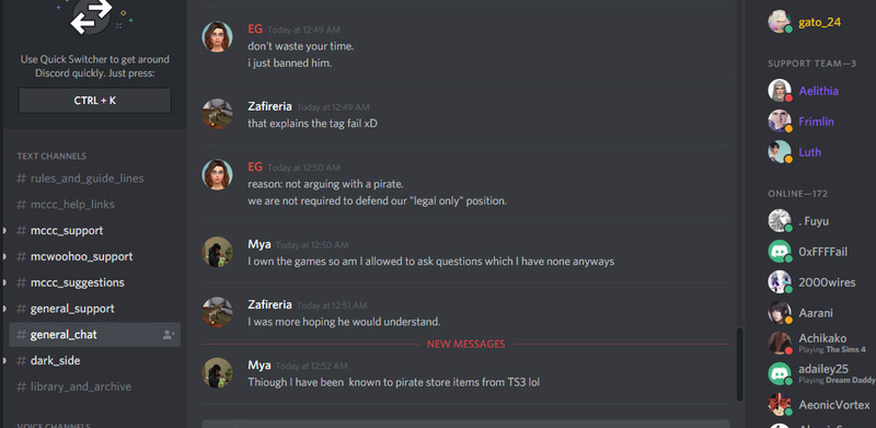 Debate between a legit game owner, and me (cracked game) on MCCC discord!!!! Bandic11