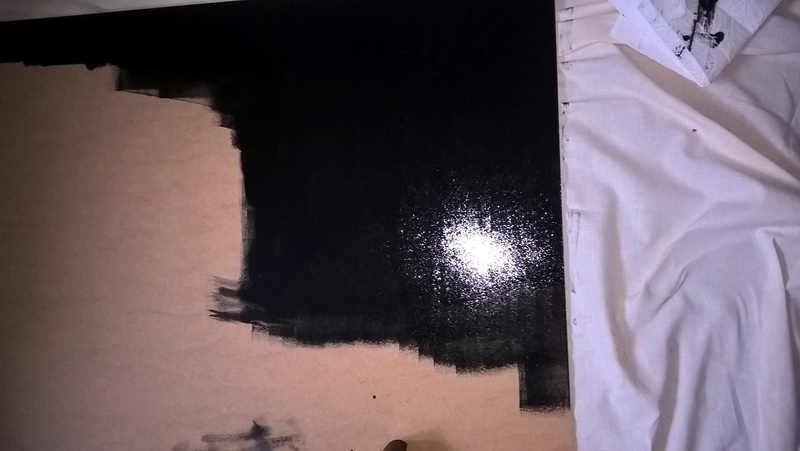 Space mat aus Holz mit Airbrush als Hintergrund! Wp_20122