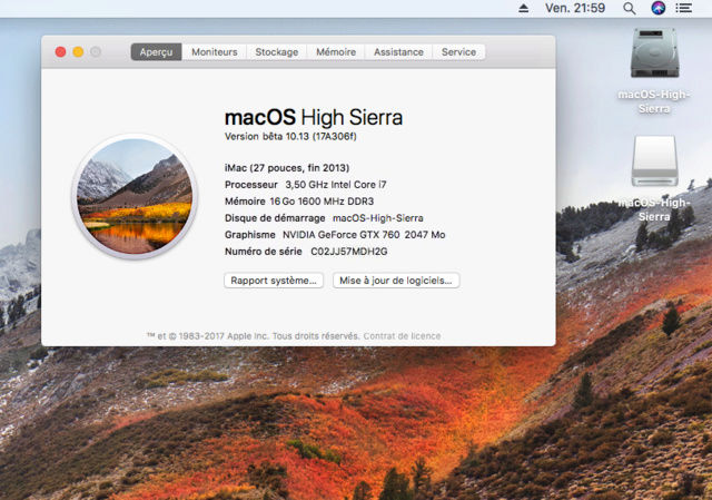 macOS High Sierra Disk Créateur Sans_t11