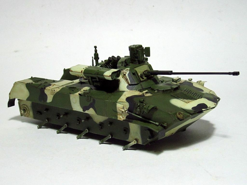 Алюминиевые танки. Техника ВДВ. БМД-2М с комплексом вооружения "Берег" Img_4323