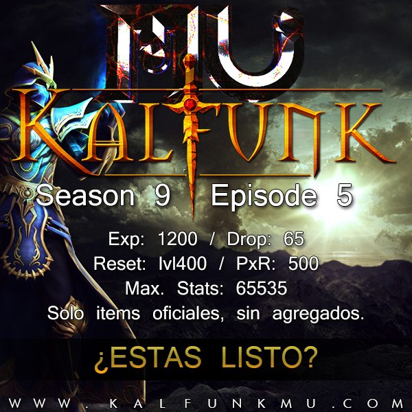 KALIFUNK MU Season9 #REAPERTURA [Experiencia 1200x Master Exp: 800x] 21269811