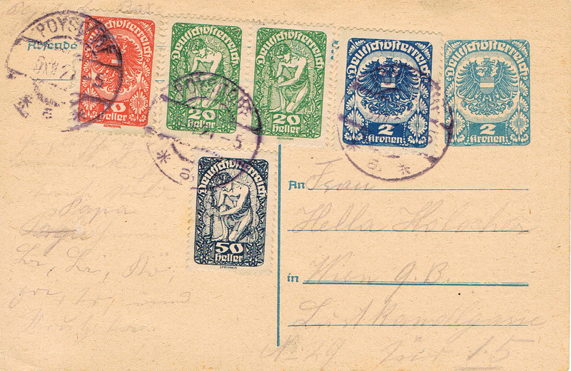 Osterreich - Inflation in Österreich - Belege - 1918 bis 1925 - Seite 10 I1210