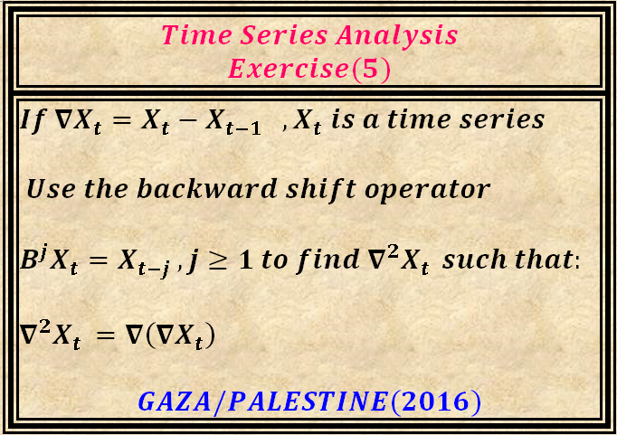 Time Series Analysis Time510