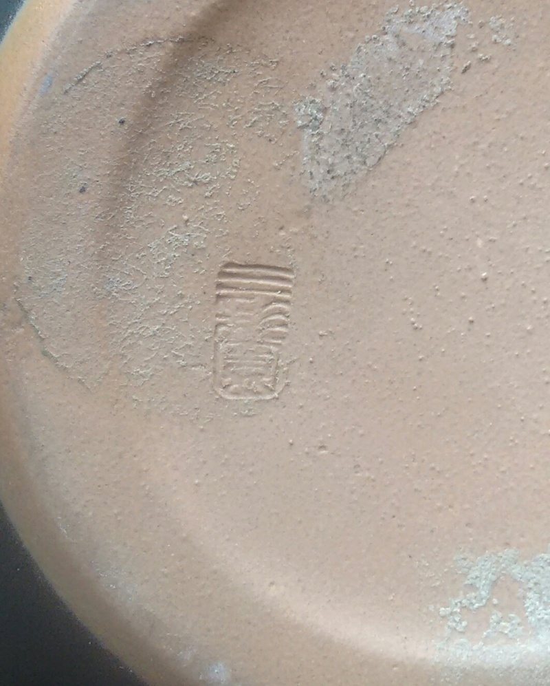 Identify Impressed Pottery Mark on Bud Vase - Probably Japanese (?) Budvas11