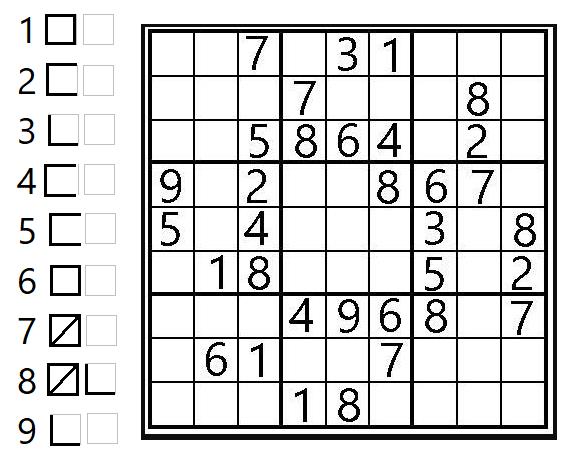 Muleta para SUDOKU Quadr10