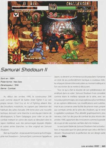 Les 1001 Jeux Vidéo auxquels il faut avoir joué dans sa vie" - Articles sur  les jeux SNK et Neo-Geo