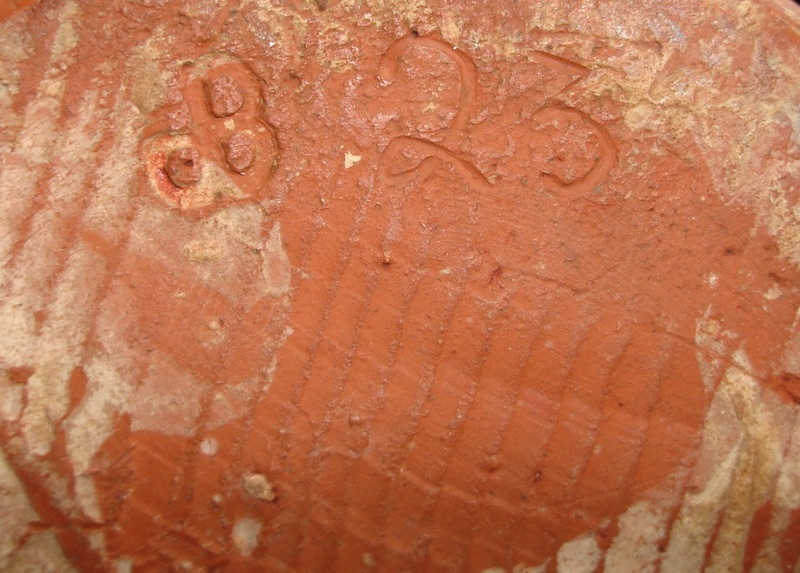 Slipware & sgraffito, jB mark - Ewenny, Barnstaple, Farnham? Dsc07834