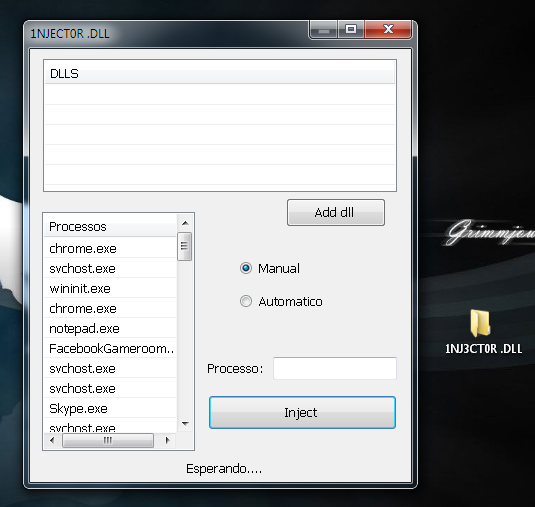 INJECTOR DE DLL - Live Hacks Dll2210