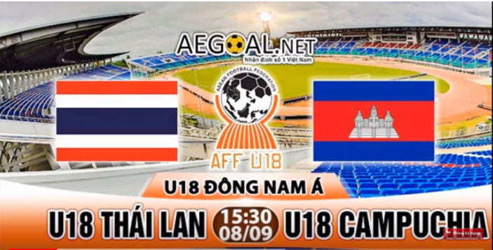 Trực tiếp U18 Thái Lan vs U18 Campuchia 127