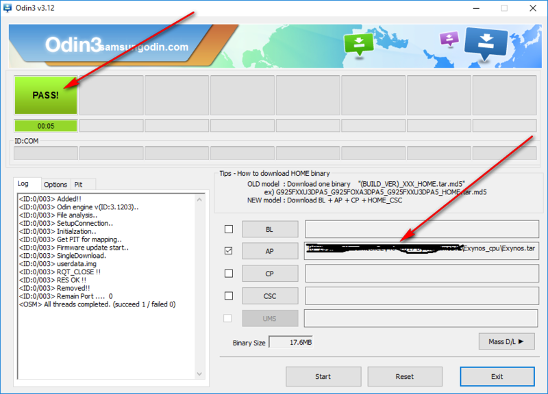 Samsung Frp Google Account Reset File By Odin (Exynos_cpu) 2017-010