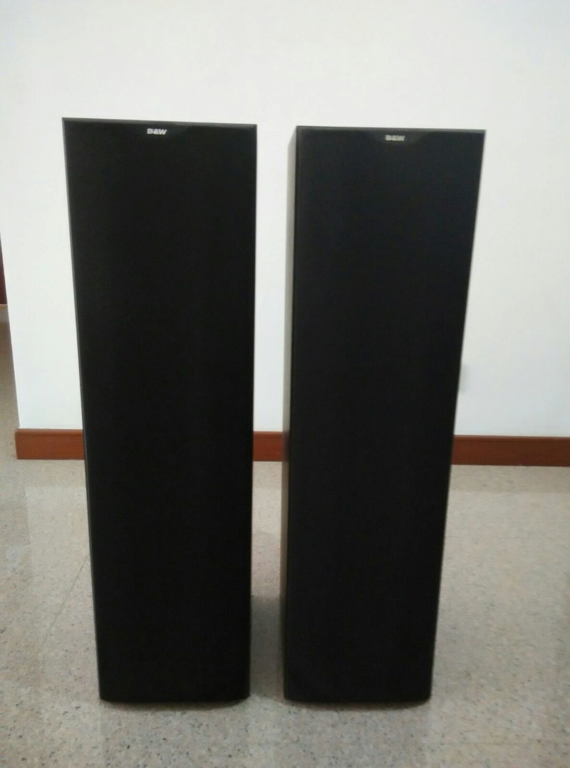 B&W DM603 speakers at S$400 Speake16