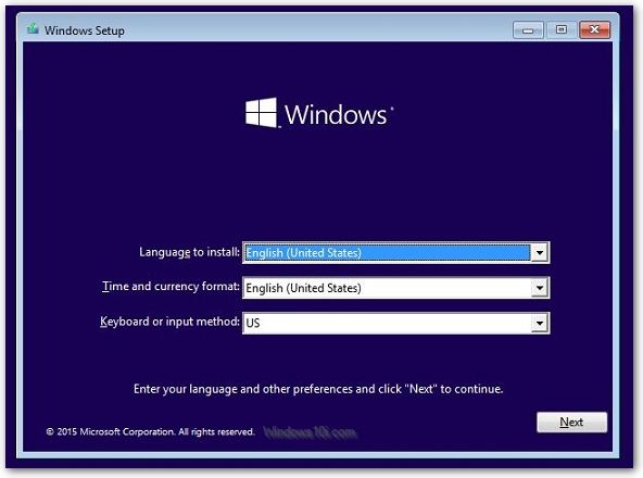 Image result for how to reinstall windows 10 with usb