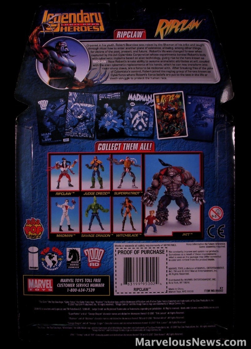 Legendary Comic Book Heroes - Marvel Toys Series 1 Dscn1213