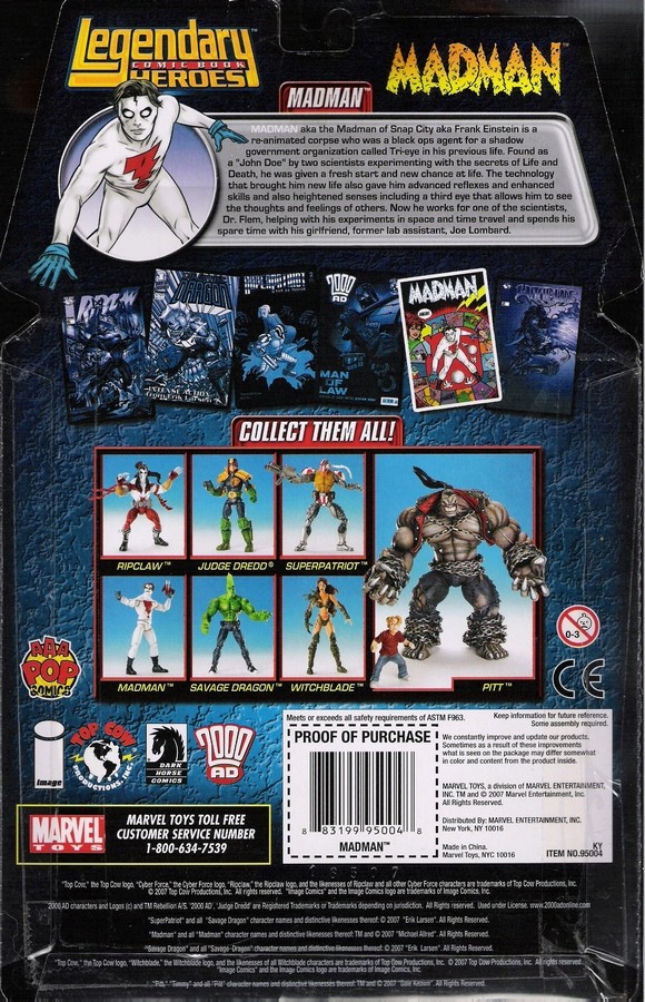 Legendary Comic Book Heroes - Marvel Toys Series 1 Madman12