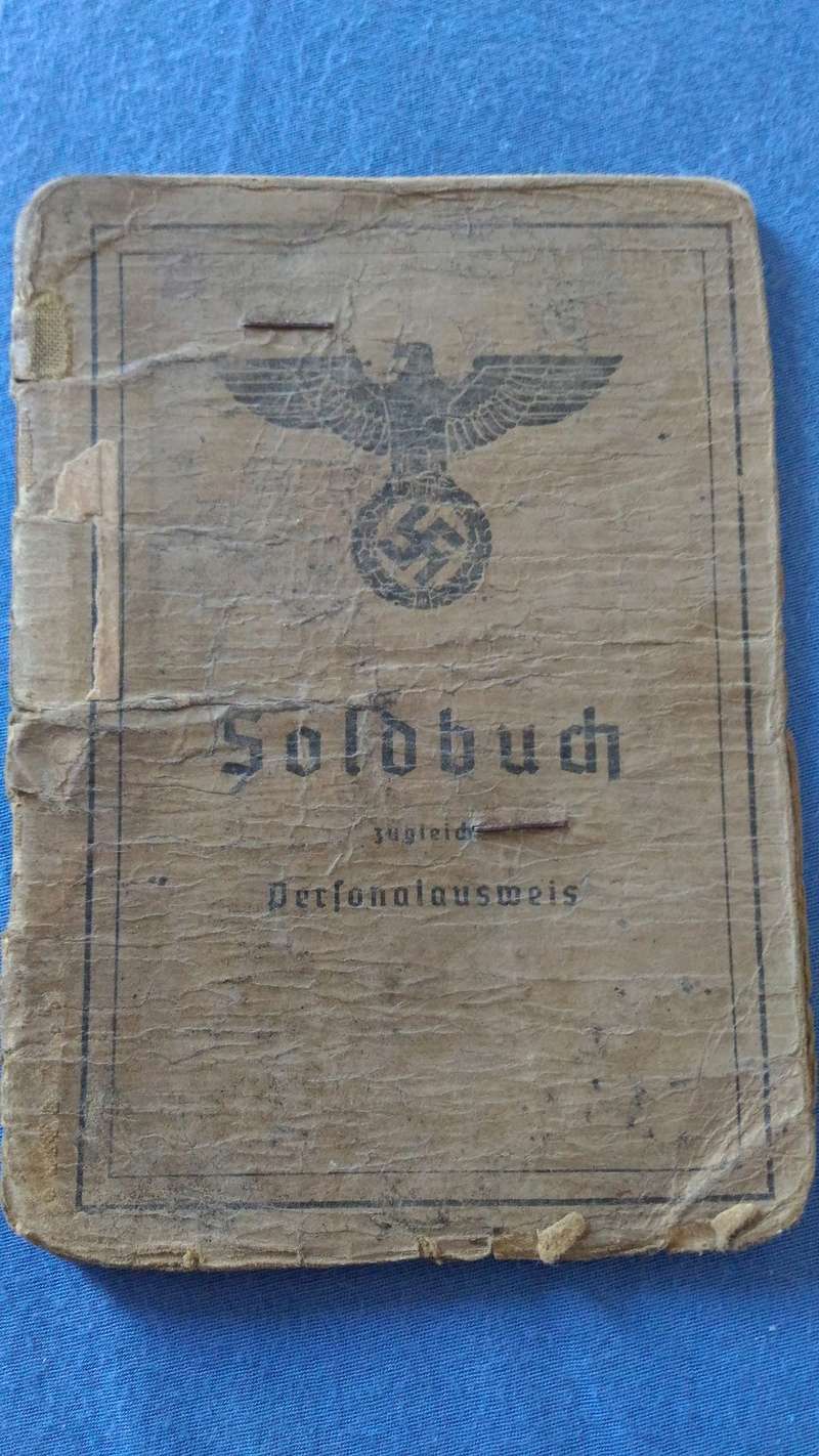 Soldbuch Heer Pz 00410