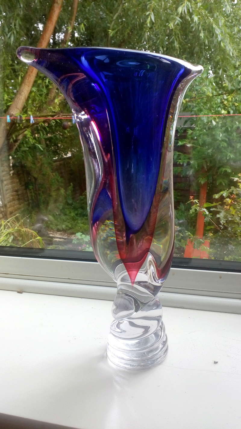 Please help ID my glass vase Vase311