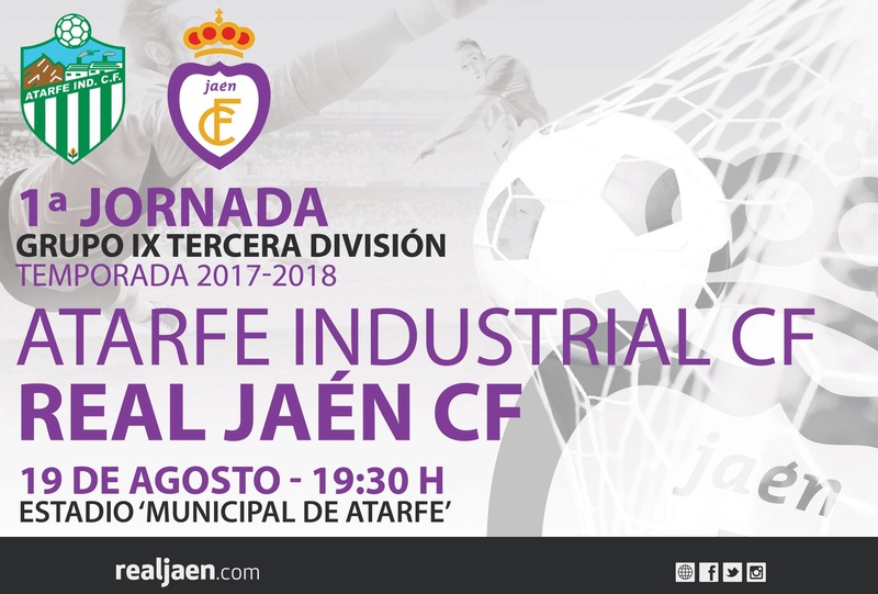 Previa, seguimiento y reacciones Atarfe Industrial CF - Real Jaén CF SAD (Sábado 19 de agosto, 19.30 horas) Dgklq410