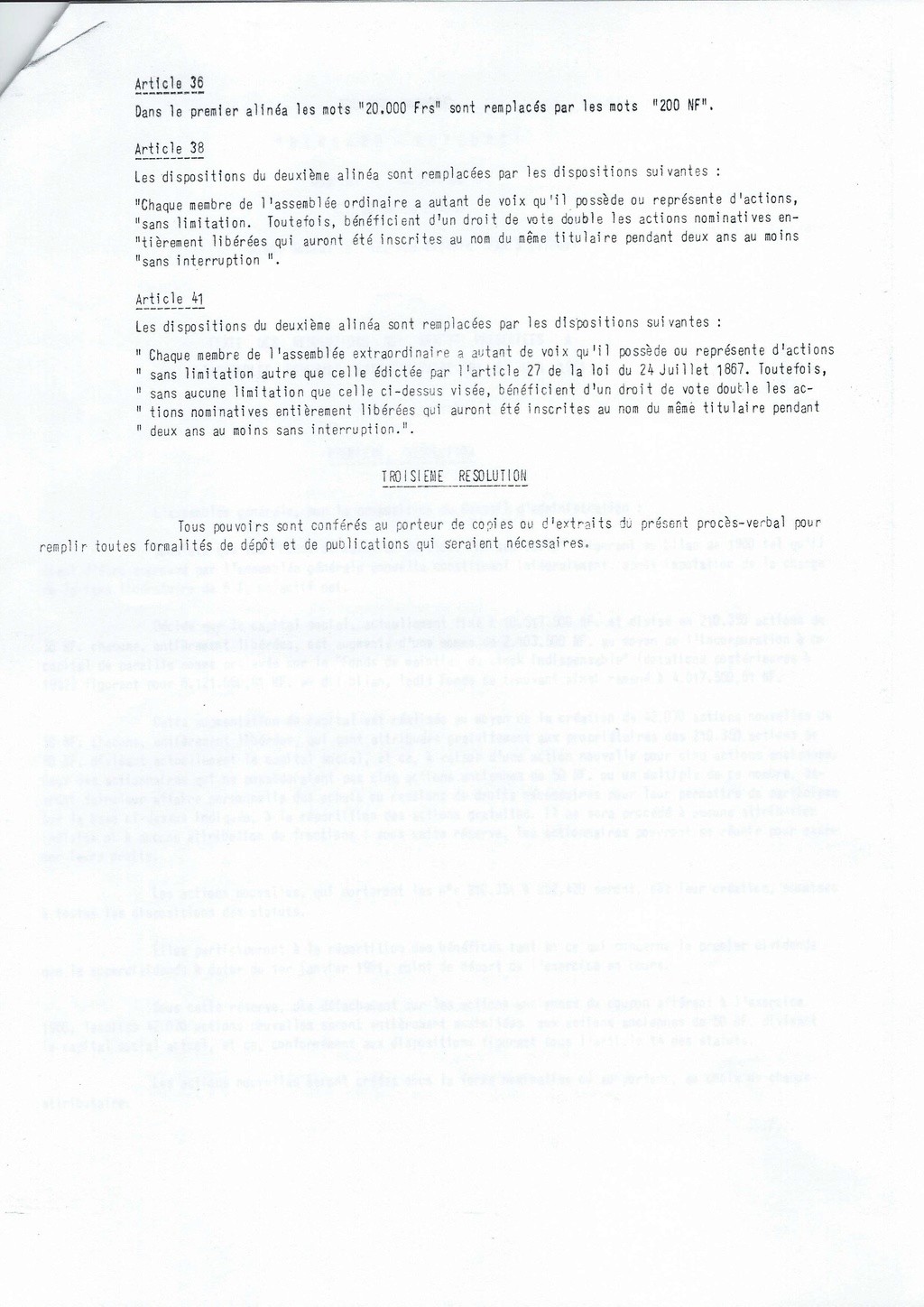 37 Résolutions AGE du 08 JUIN 1961 337