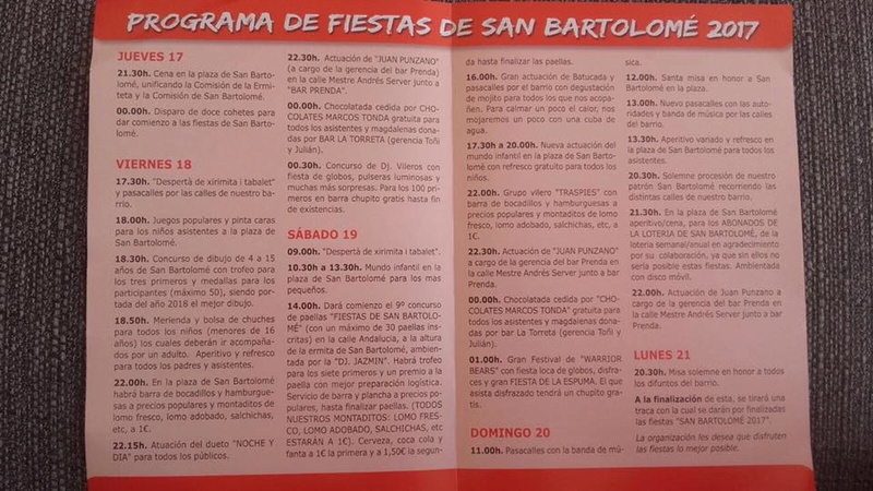 El Pati Fosc se prepara para celebrar las tradicionales fiestas en honor a San Bartolomé 20727910