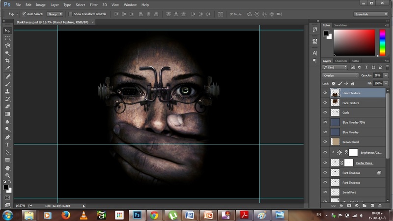 دورة فوتوشوب كاملة  Adobe photoshop cs6  Q110