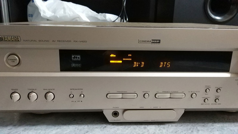 Yamaha RX-V365 and RX-V420 AV receiver need to let go (Used) Img-2013