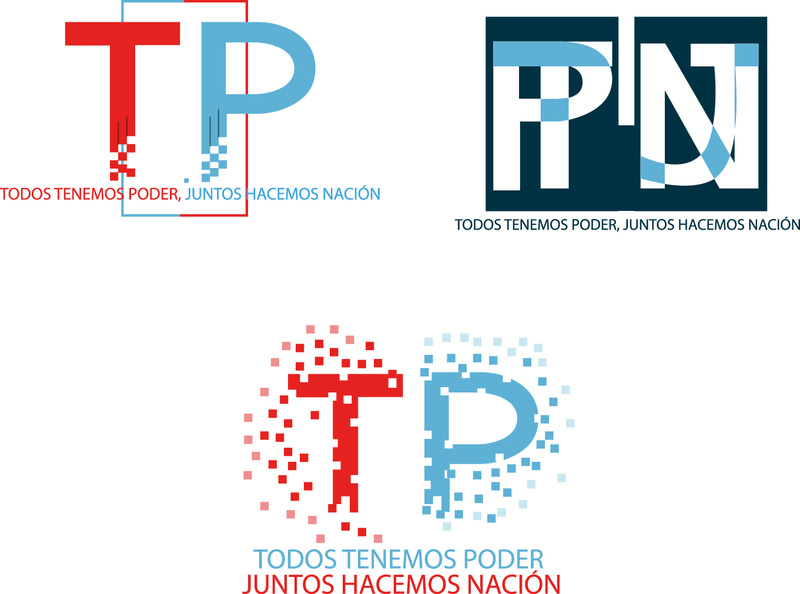 Afiche y Logo, todos tenemos poder juntos hacemos nación. Logo_t10