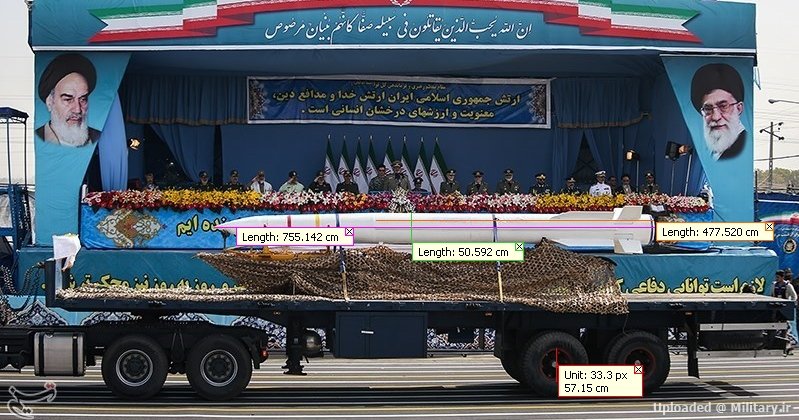 إيران تختبر نظام باور 373 للدفاع الجوي الصاروخي Sayyad10
