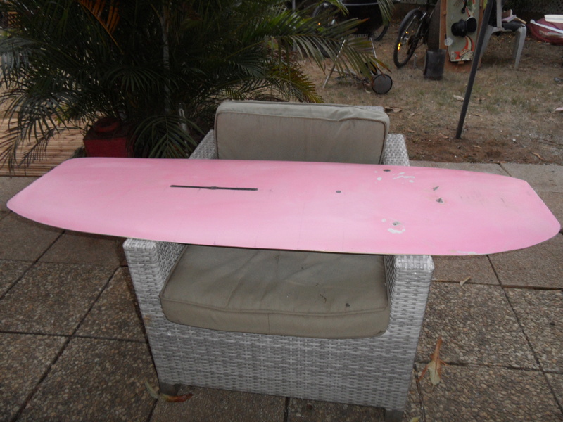 Nouvelle transformation ancienne funboard vers twin tip Sam_1346