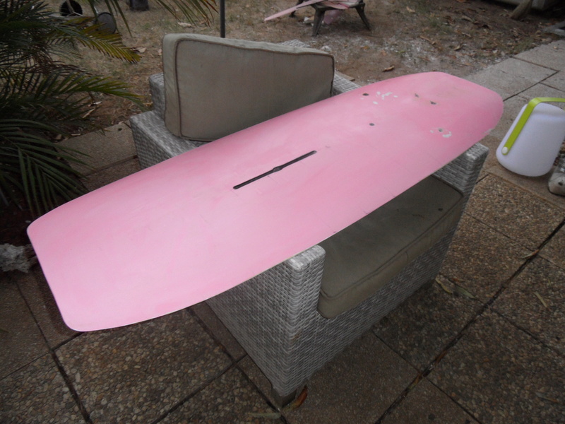 Nouvelle transformation ancienne funboard vers twin tip Sam_1347