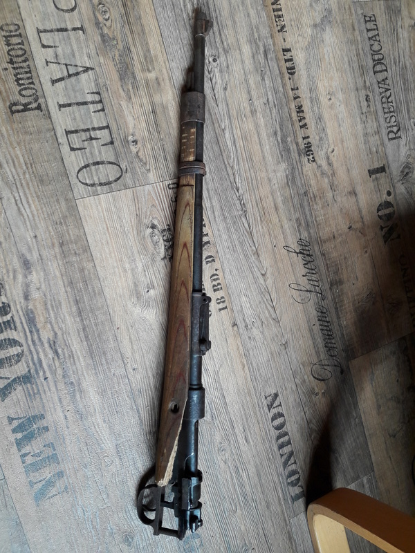 mauser 98 k trouvé dans un toit 20170810