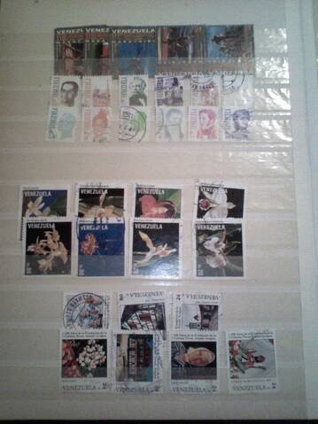 Busco sellos usados de Venezuela de los 90s intercambio 1x1