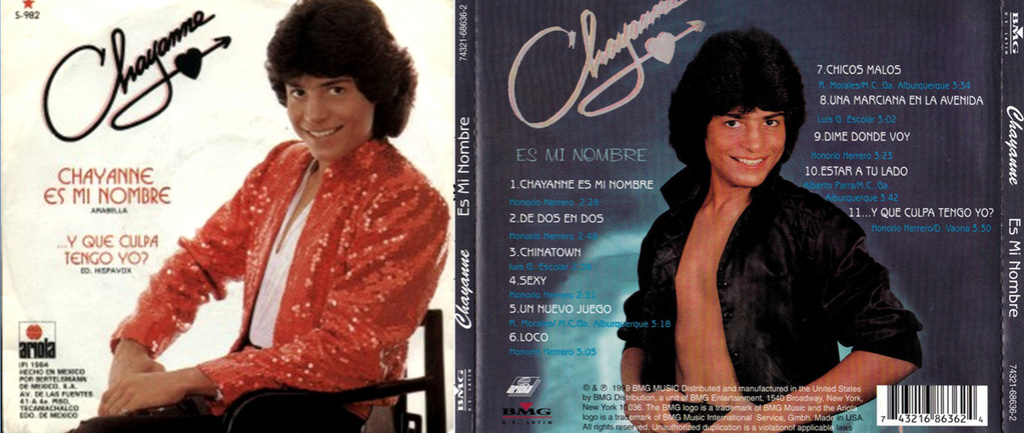 Chayanne - Chayanne Es Mi Nombre (1984) MEGA Chayan11