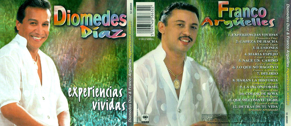 Diomedes Diaz & Franco Arguelles - Experiencias Vividas (1999) MEGA Diomed11