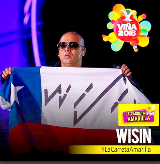 2016 - Wisin en el Festival de Viña del Mar (2016) Wisin10