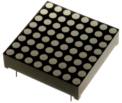 How to build your own LED matrix 8x8_bi10
