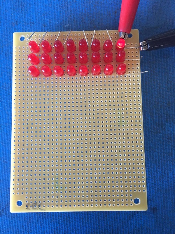 How to build your own LED matrix Check-10