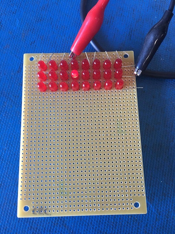 How to build your own LED matrix Check-12