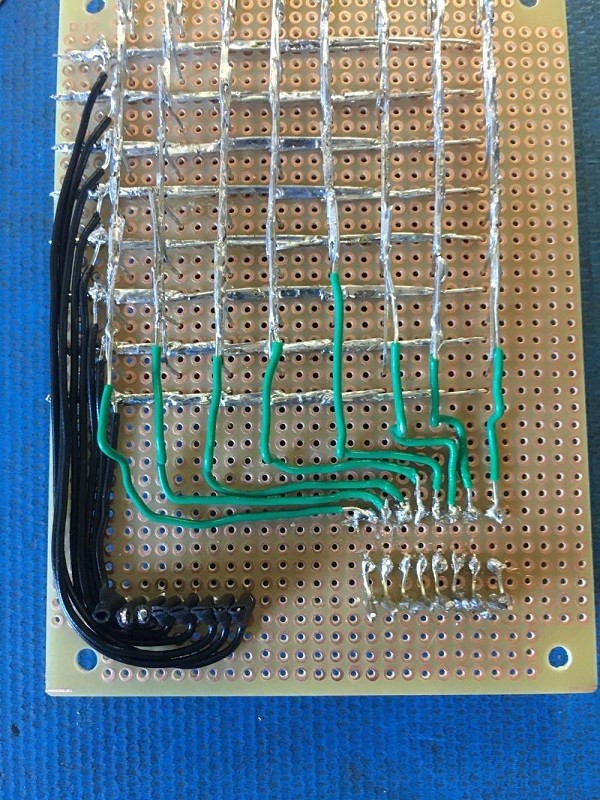 How to build your own LED matrix Resist11