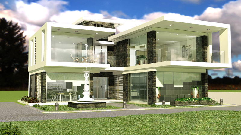 Modern villa with basement parking Rev_1210