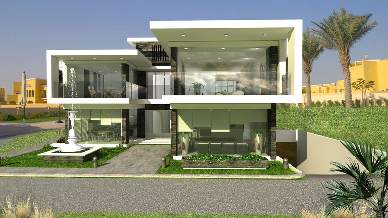 Modern villa with basement parking Rev_fr10