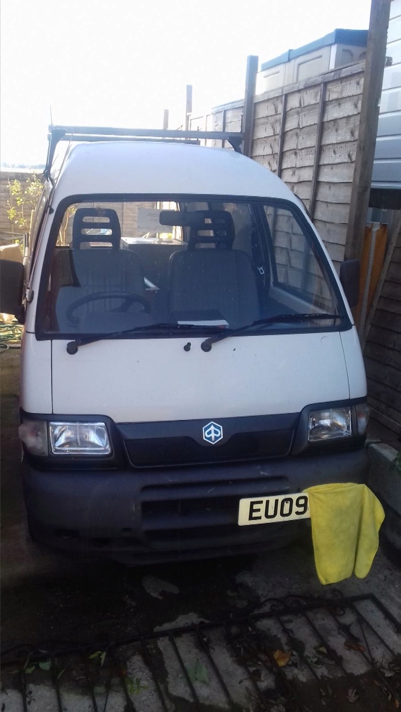 Took a punt on a cheap Piaggio Porter Pp110