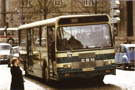 bus des transports urbains de quimper les premiers cbm année 70 14742711