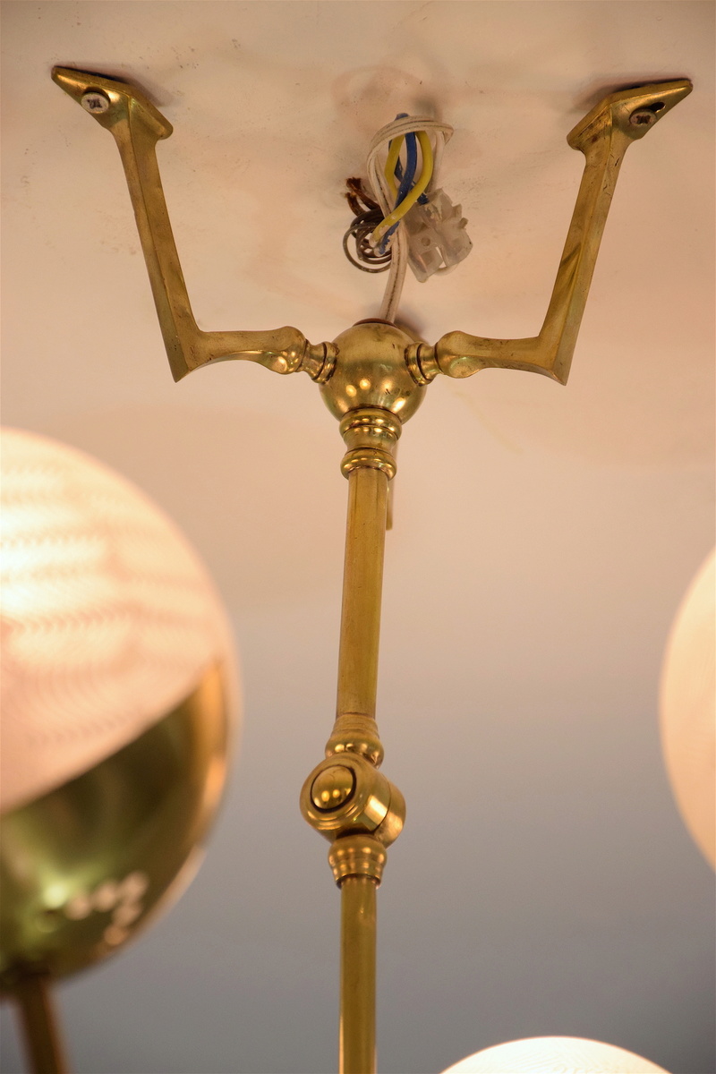 Would love some help IDing this Italian Brass Spider like Chandelier  Dsc_0314
